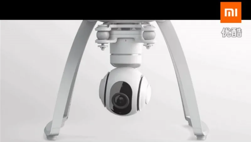 A snapshot of the Xiaomi drone from the video
