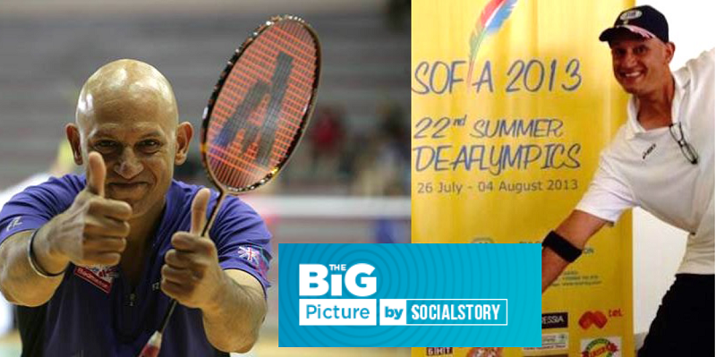 Badminton player Rajeev Bagga smashed his deafness to win 12 Olympic gold medals