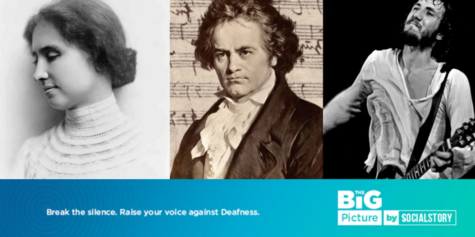 An ode to those who conquered deafness and ruled the world with their talent