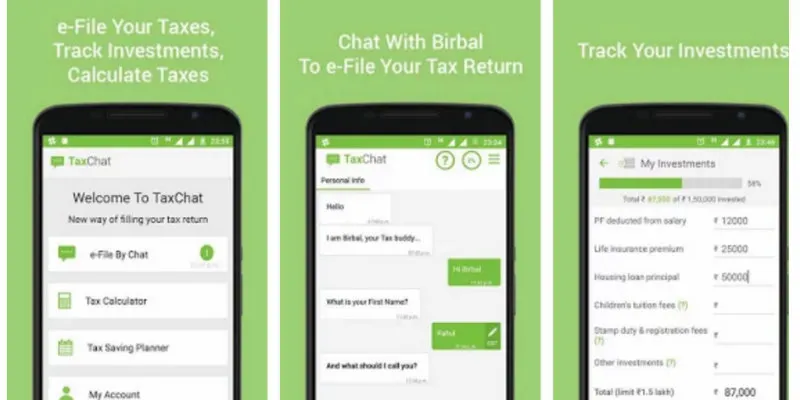 Chat based tax filing app ‘Taxchat’