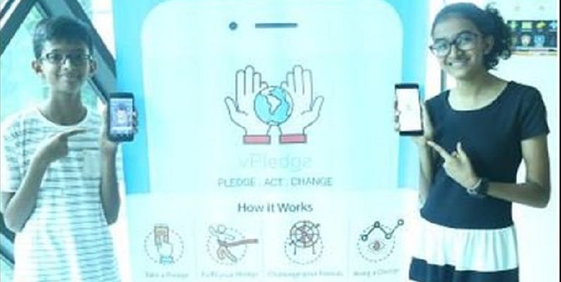 Bengaluru developers aged 12 and 13 devise Android social app vPledge