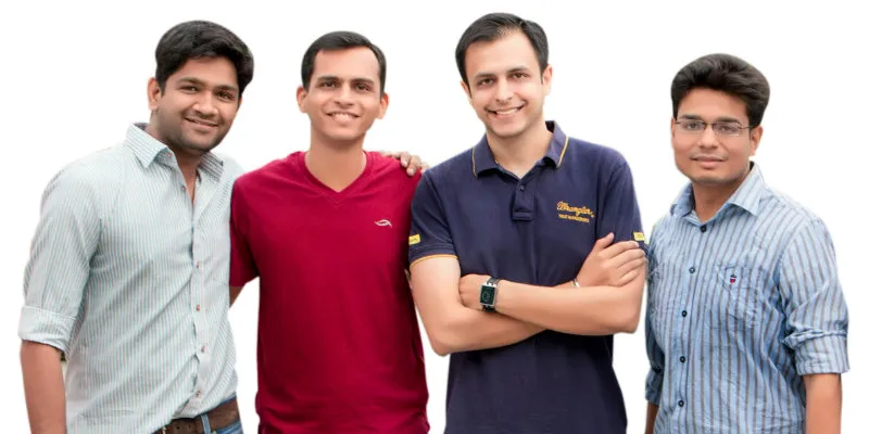 (L-R) Anushray Gupta (CTO), Nikhil Pawar (Head of Curriculum), Manan Khurma (CEO), Akshay Kumar (COO)