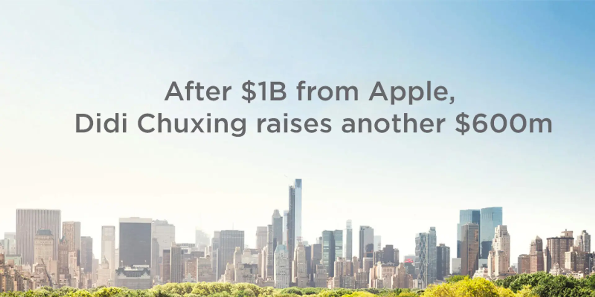 Uber rival Didi Chuxing raises $600m from China Life Insurance