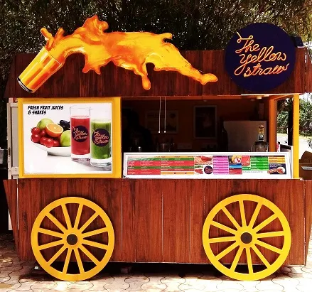 The Yellow Straw Ecospace Cart