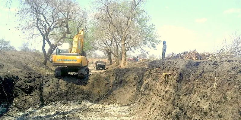 How canals are dug - NGO -Suryoday Parivar