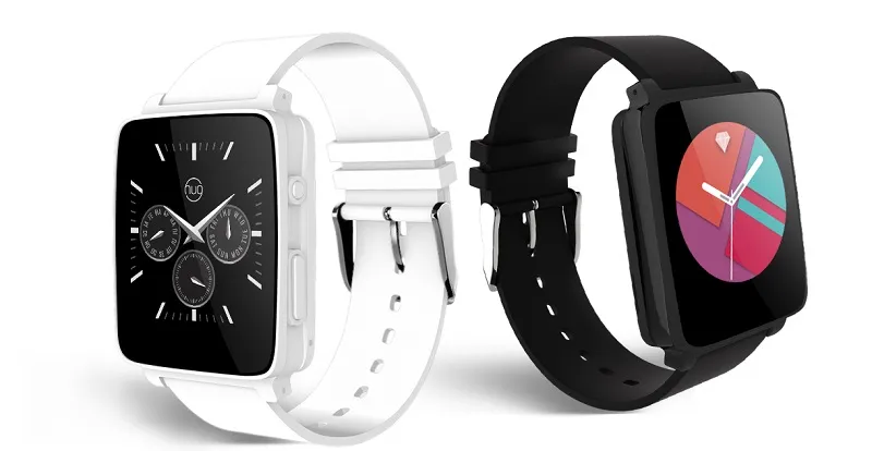 Two variants of the Hug smartwatch