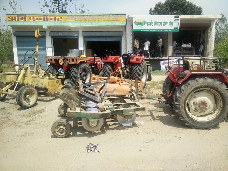 The equipment that farMart helps farmers with
