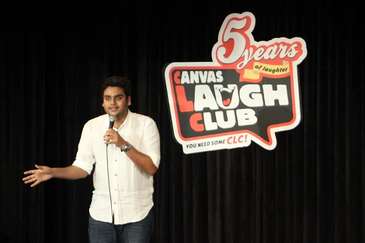 Vaibhav Sethia, the stand-up comedian