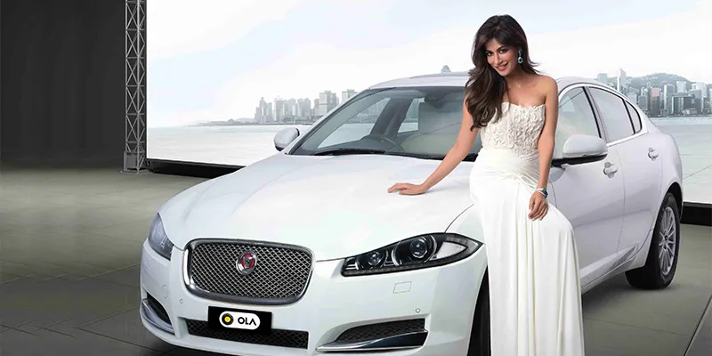 Model and actress Chitrangada Singh at the exclusive launch of Ola Lux in Mumbai.