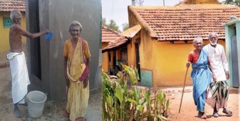 How a 90-year-old couple led their village to become free from open defecation