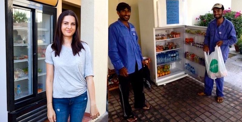 This 29-year-old has set up public fridges in Dubai to share food during Ramzan