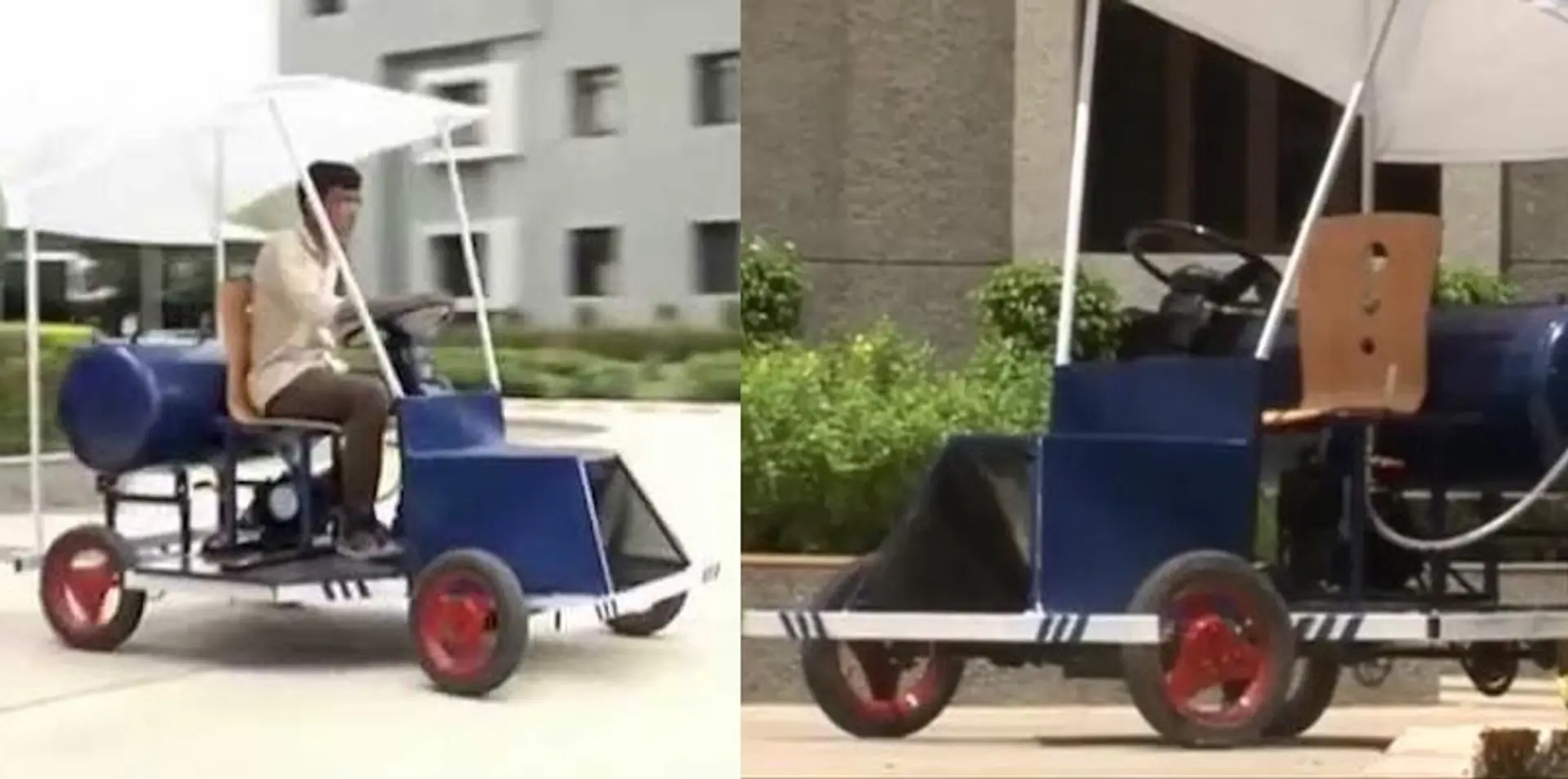 Students of a Rajkot college have developed a car that runs on air