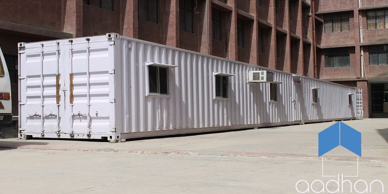 How Aadhan converts old shipping containers into eco-friendly buildings