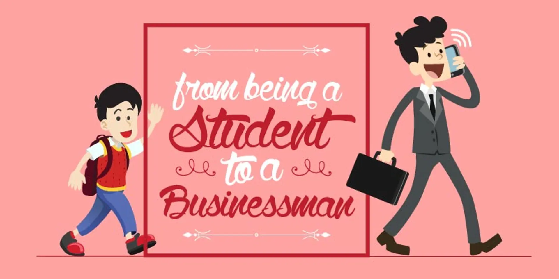 3 stages I went through from a student to founder of four successful businesses
