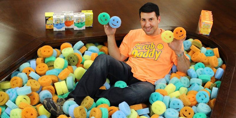 Meet the ‘Daddy’ of Scrub Daddy, who runs a million dollar business on selling smiley-faced sponges