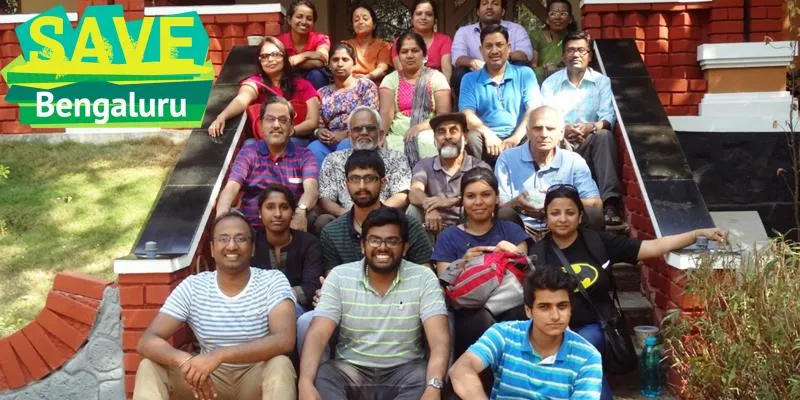 The team members at Public affairs center, Bangalore