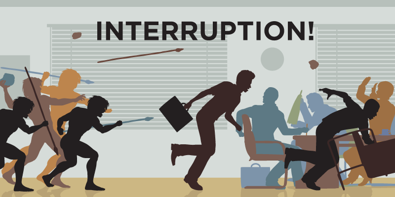 4 ways to shut out the chronic interrupter