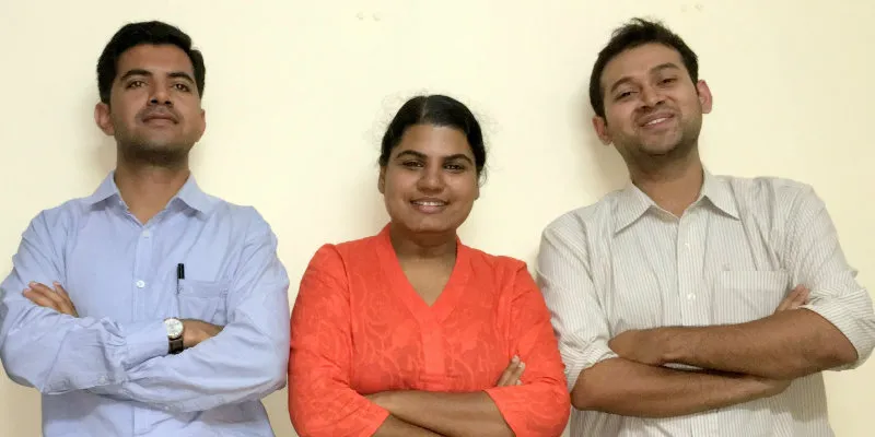 (L-R) Sunil Indoria, Tanya Singh and Neelabh Tewari (Founding Team of StoreSpace)