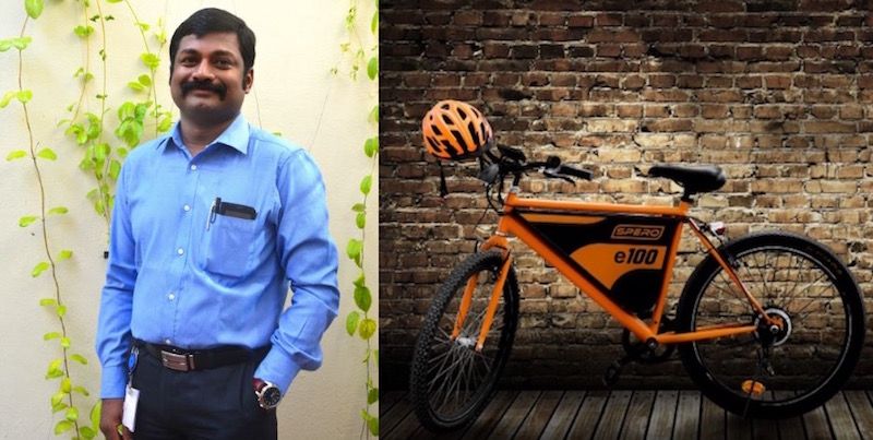 This Coimbatore entrepreneur has launched India's first crowdfunded electric bike