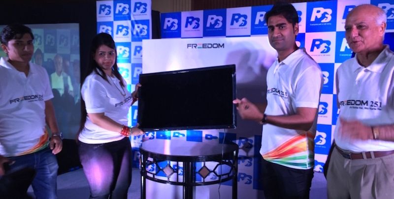 Makers of world's cheapest smartphone unveil 32-inch LED TV priced under Rs 10,000
