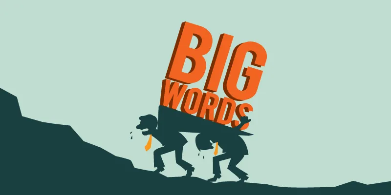 big-words-startup language yourstory
