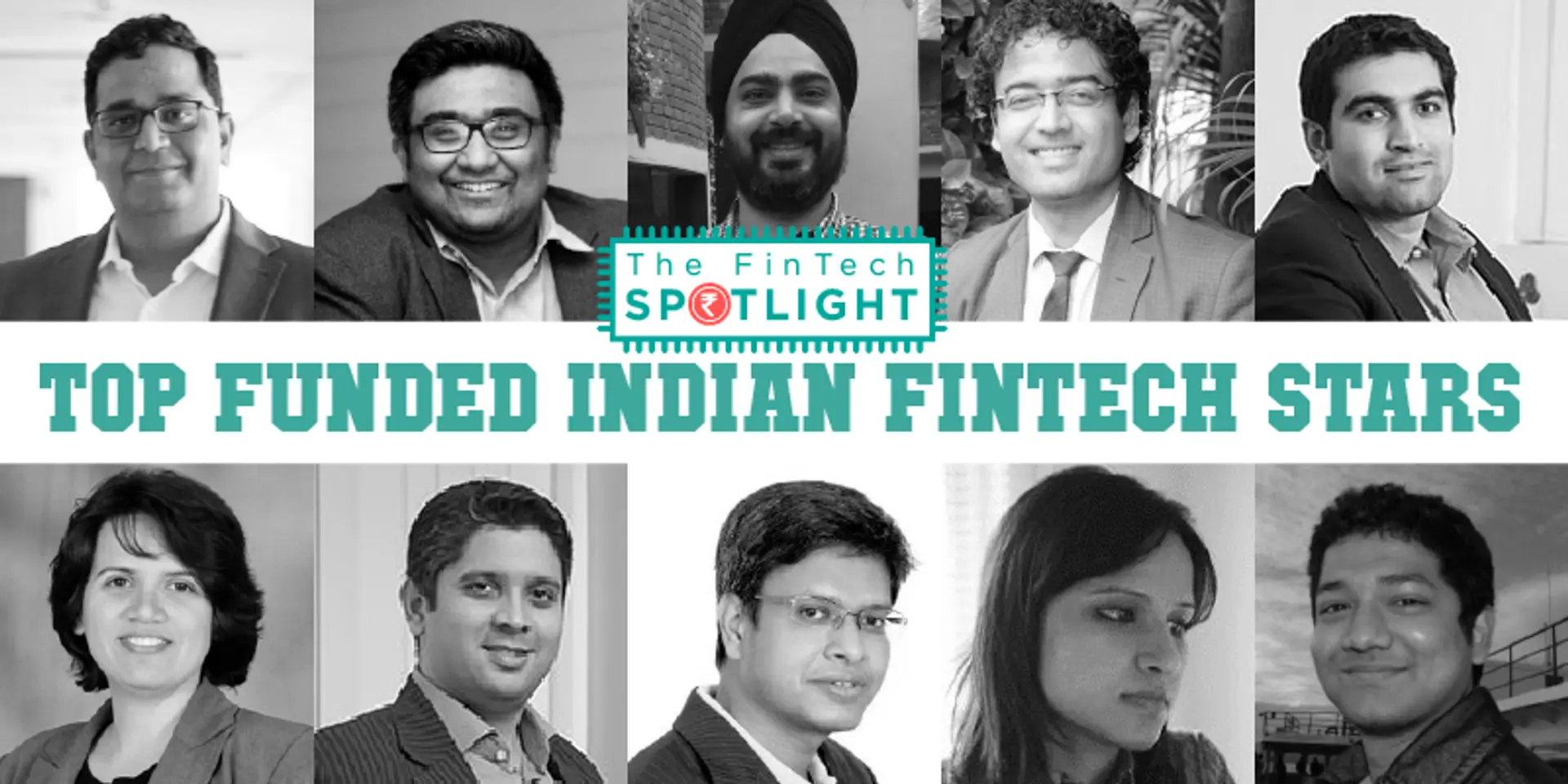 The 13 biggest funded fintech stars of India