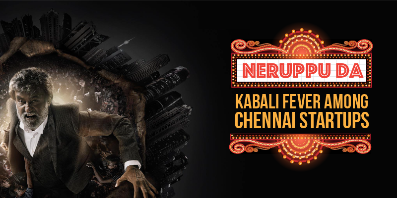 'Neruppu Da': Kabali fever rages high among Chennai startups