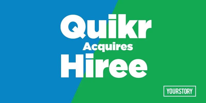 quikr acquires hiree