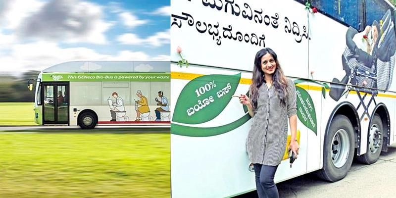 India's first bus that runs on waste flagged off - will run between Bengaluru and Chennai