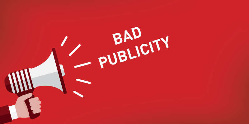 How to use bad publicity in your company’s favour