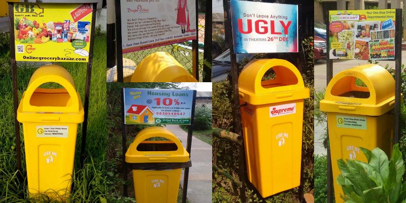 Kolkata-based Green Clean Media Works generates Rs 1 lakh revenue per month by installing Adbins in residential complexes