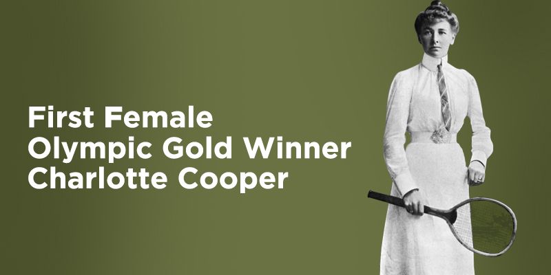 Charlotte Cooper — the first female Olympic gold winner