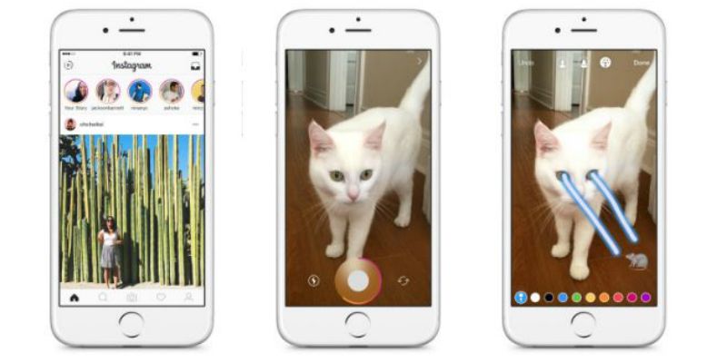 Instagram takes on Snapchat with 'disappearing stories'