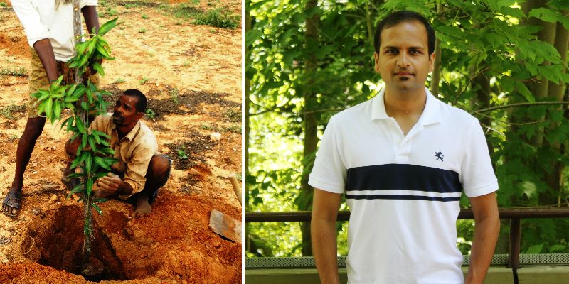 This north-Indian planted 50,000 trees in Bengaluru because he couldn’t see the “Garden City” die