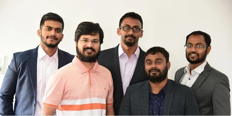 From Left to Right: Sriram Dasari, Director - Strategy, Himamsu Popuri, CEO & Managing Director, Srinivas Maganti, Director - Operations, Harish Krothapalli, Director - Projects, Nikhil Babu P, Director - Design