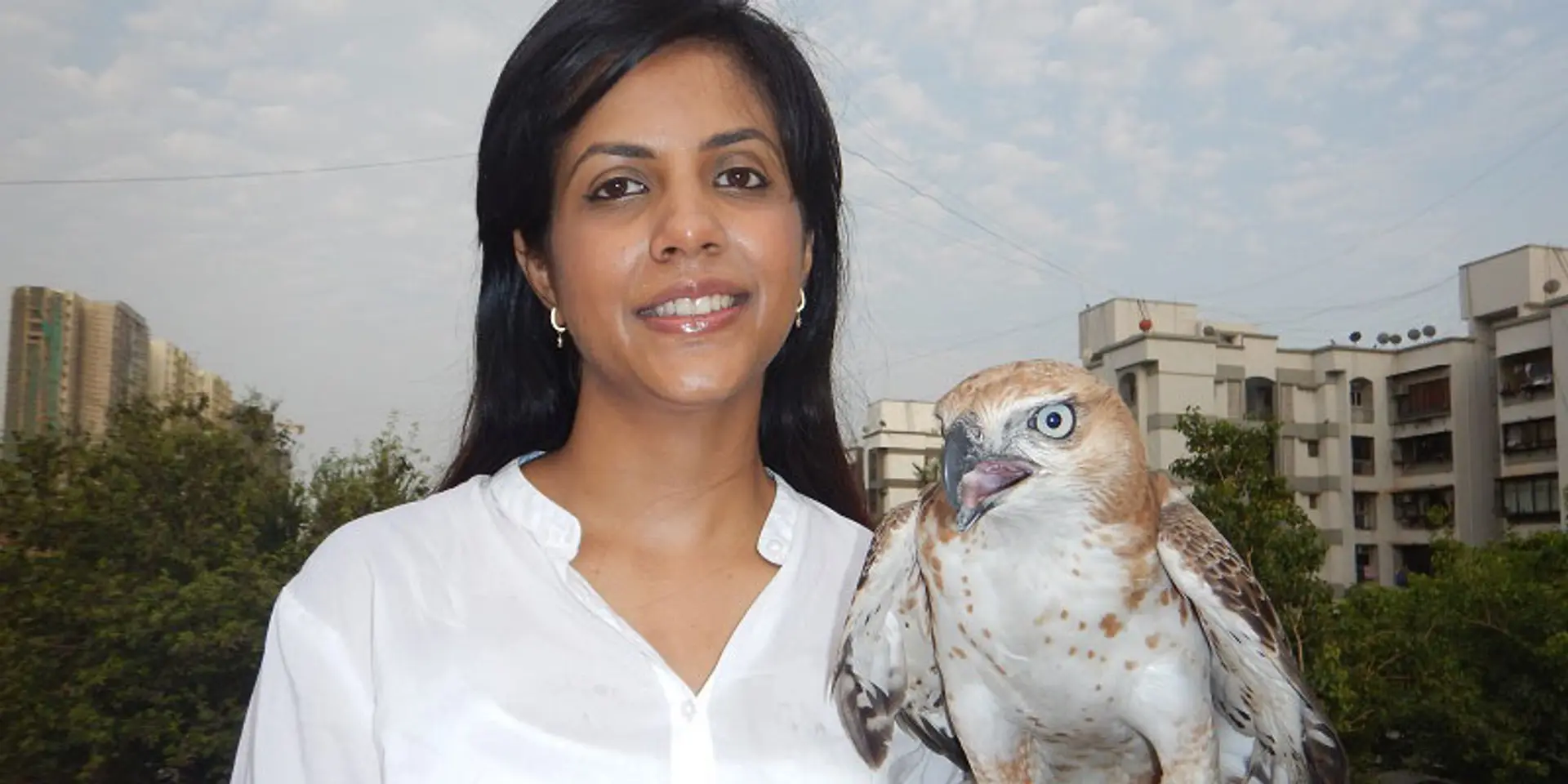 The girl who talks to parrots