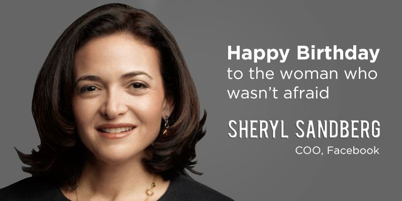 “Done is better than perfect” – lessons from Sheryl Sandberg on her 47th birthday