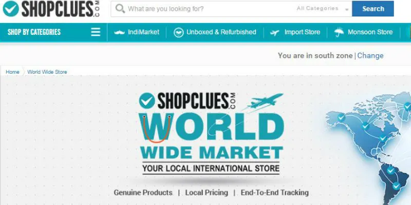 ShopClues has launched Worldwide Market