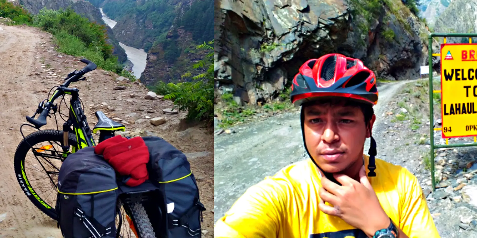 This man is cycling 5,000km across the Himalayas to talk children into staying in school
