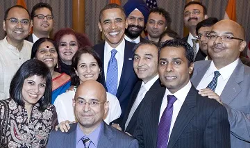 President Barack Obama meets with American and Indian CEOs at the Trident Nariman Point Hotel in Mumbai, India, Nov. 6, 2010. (Official White House Photo by Pete Souza) 