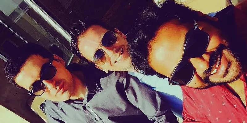 Ambarish with co-founders Omar Tayeb and Steve Spencer