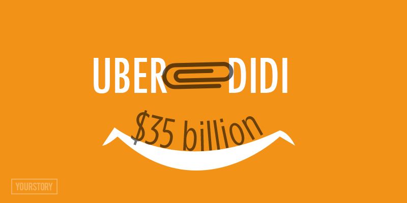 Global truce? Uber selling China subsidiary to Didi Chuxing, while Didi invests $1B in Uber