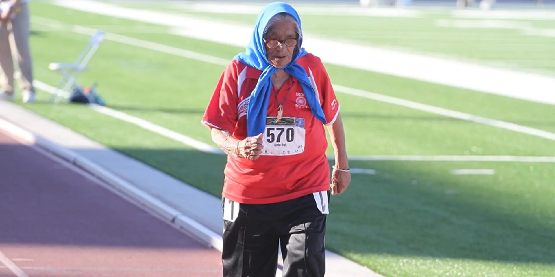 Mann Kaur, a 100-year-old Indian woman just won gold at Americas Masters Games