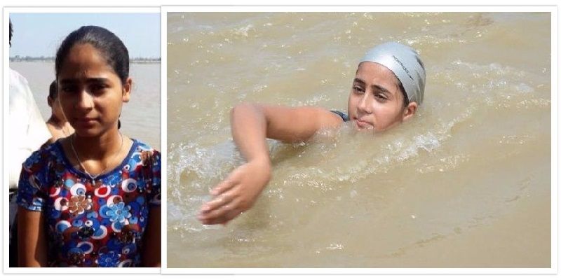 This 11-year-old is swimming from Kanpur to Varanasi to chase her Olympic dreams