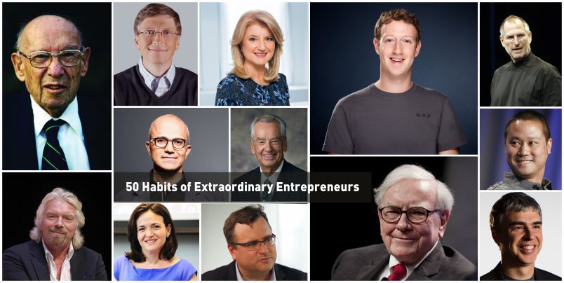 50 habits of extraordinary entrepreneurs