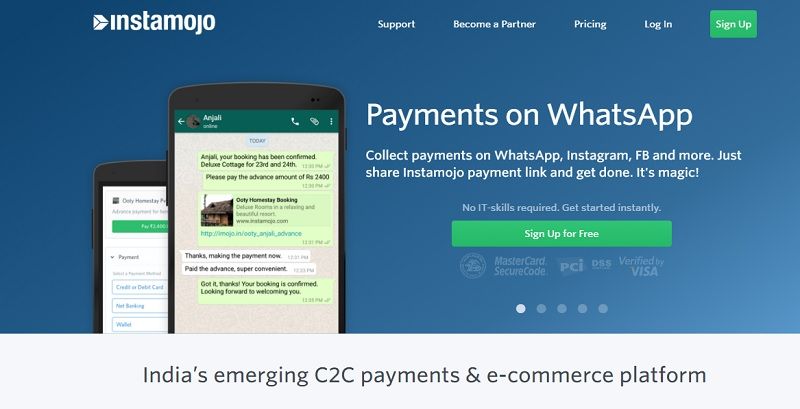 Digital payments startup Instamojo rolls out UPI for its 1.5 lakh merchant base