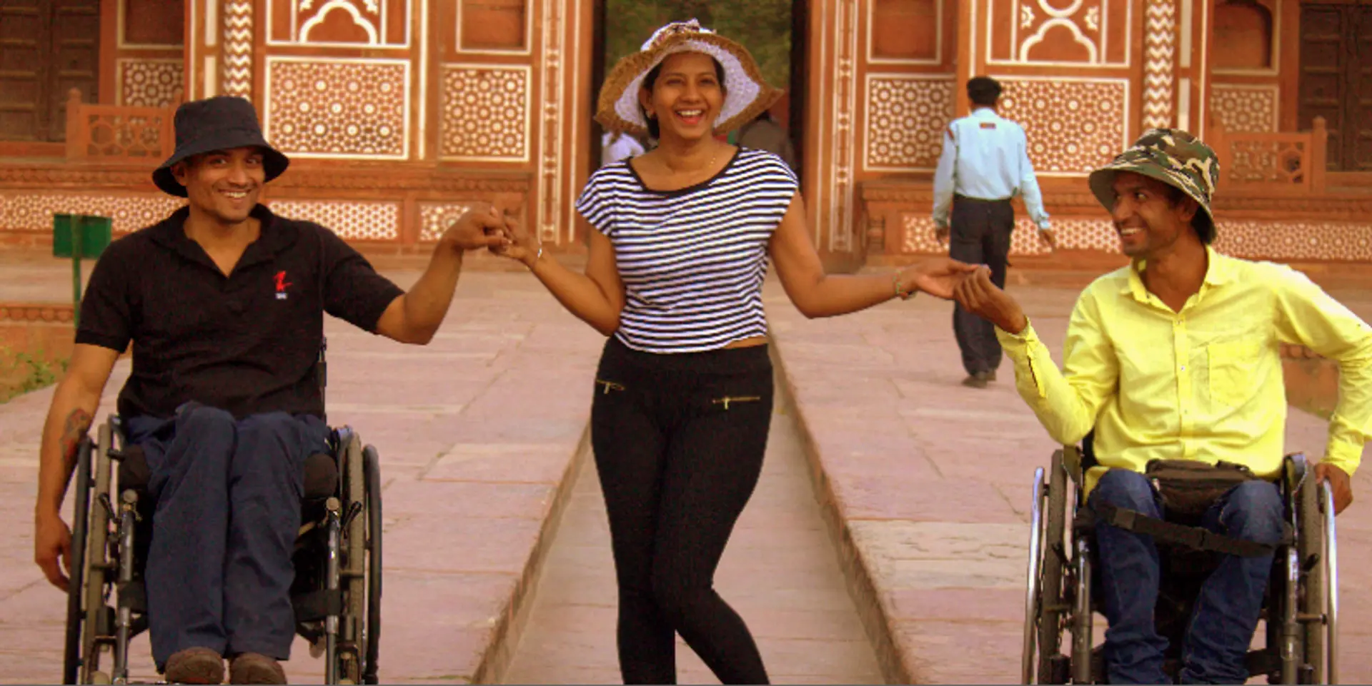Growing up with disabled parents, she dreamt of helping differently-abled persons travel the world – and she did