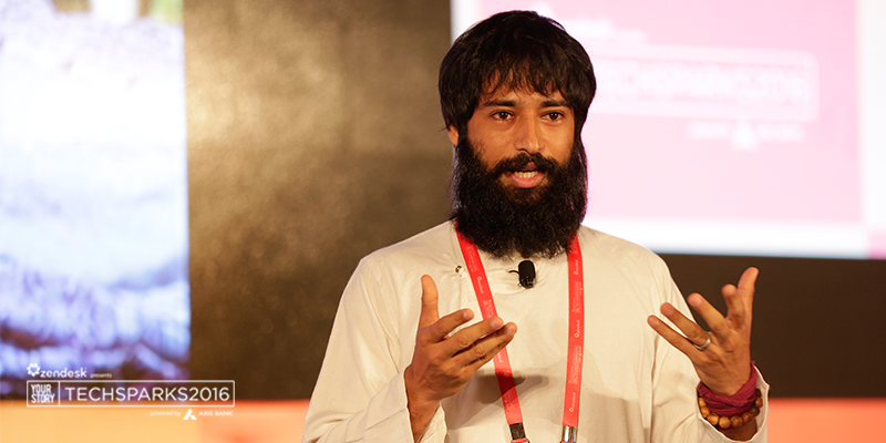 Pause, breathe, and look within for answers — Grand Master Akshar at TechSparks 2016