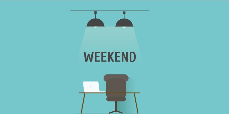 How to make the most of a working weekend