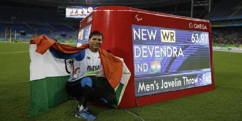 Javelin thrower Devendra Jhajharia breaks his own record, wins second gold medal at Paralympics 2016